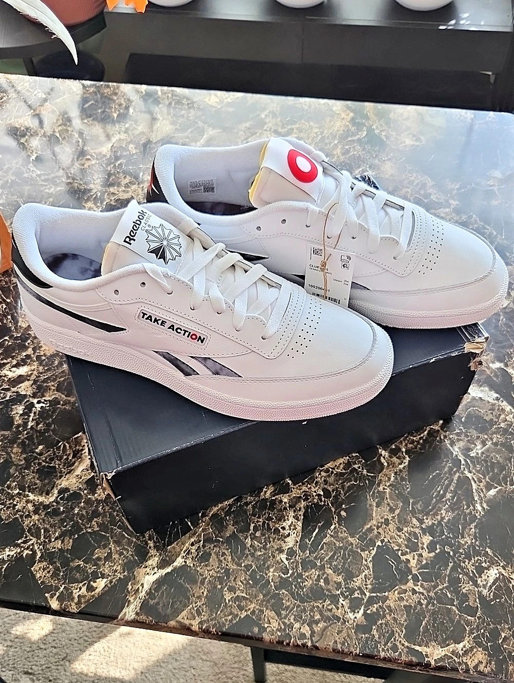 Reebok x Global Citizen Club C Revenge 'Take Action' Sneakers White & US